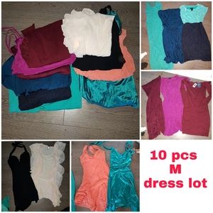10 pieces M medium dress lot